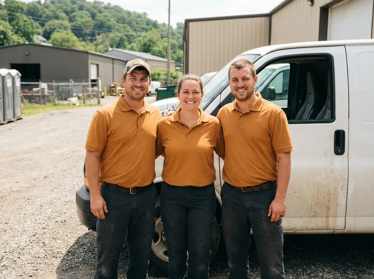 TitanLux Toilet Solutions portable toilet supplier team in Pittsburgh, PA